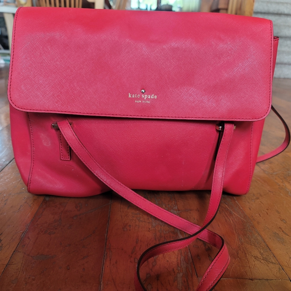 Kate Spade Vibrant Red Shoulder Bag